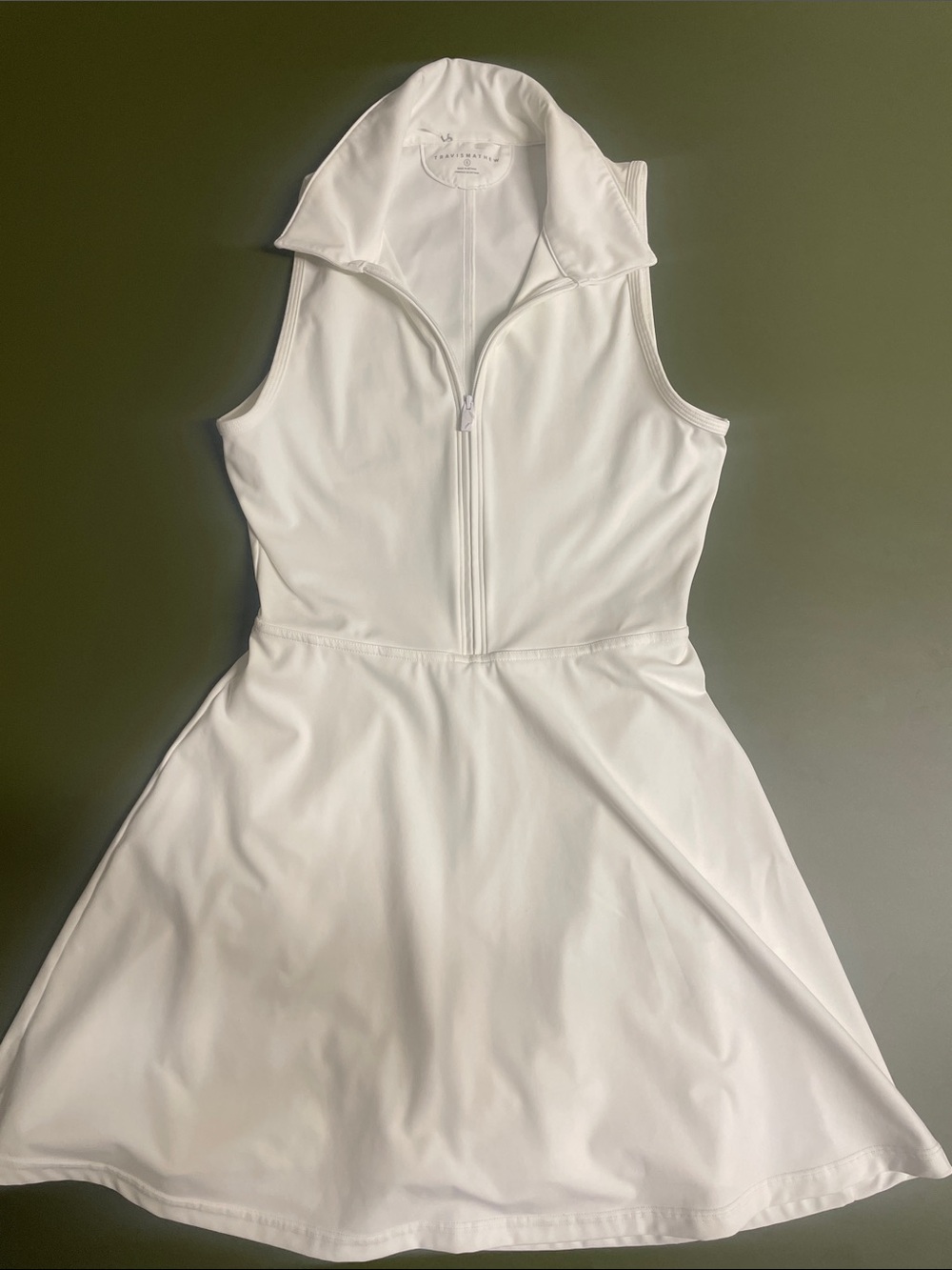 Travis Mathew Moveknit Zip-Front Tennis Dress, Small - Picture 6 of 10
